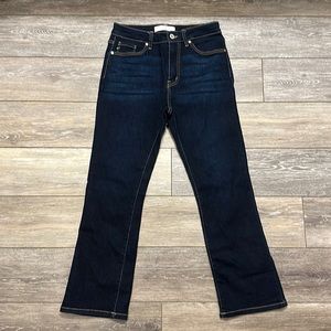 KANCAN DARK WASH JEANS SIZE 7/27 ANKLE LENGTH